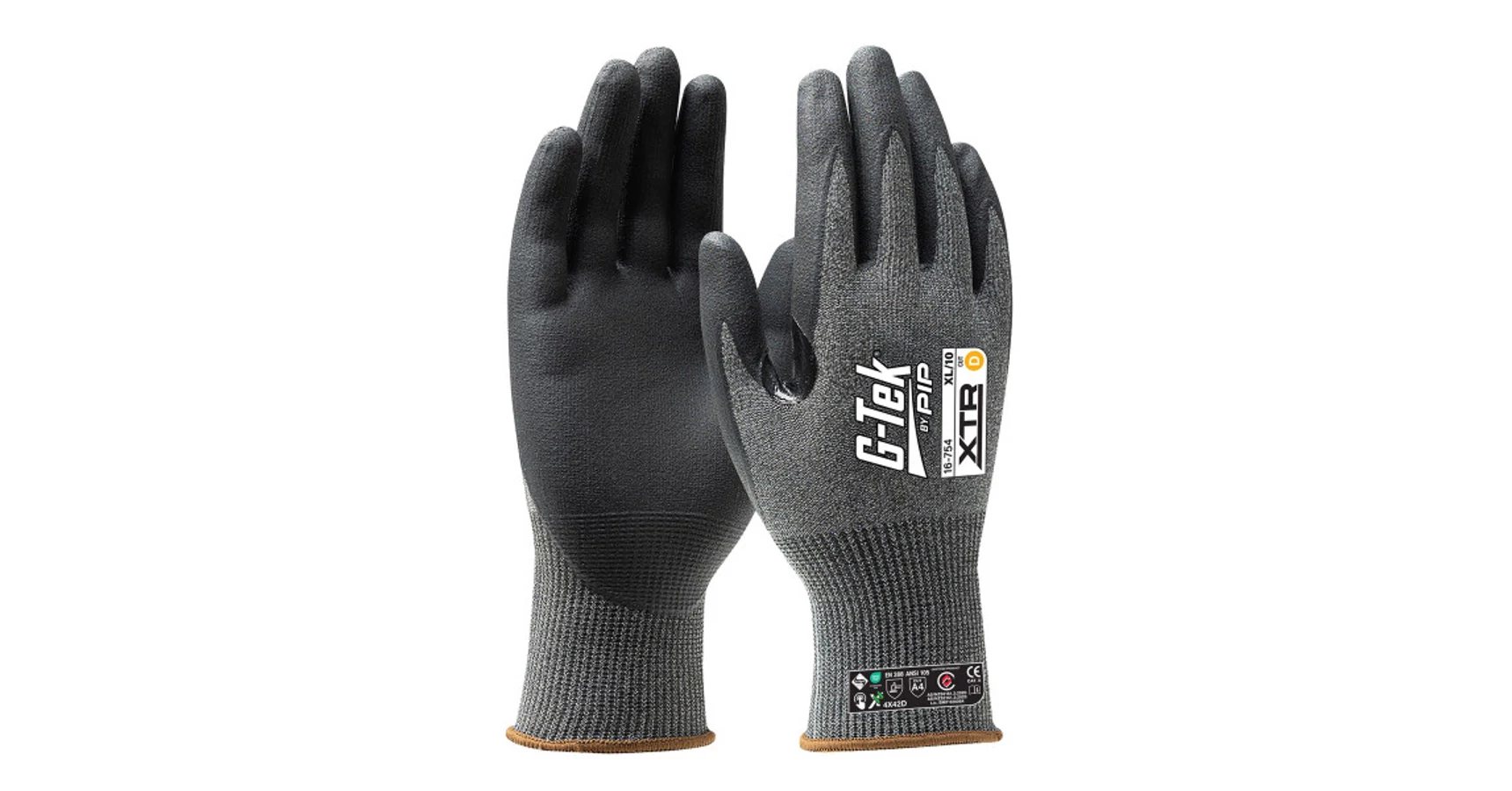 Munkavédelmi kesztyű 8 Gtek X-Treme 16-754T Kötött mártott