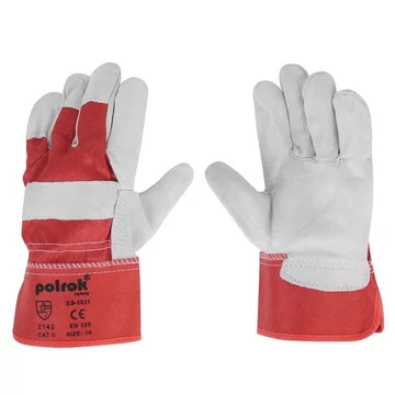 Munkavédelmi kesztyű 10 Pk Ss-1021 Rakodó Piros-szürke