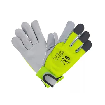 Munkavédelmi kesztyű 8 1207  Neon kecskebőr