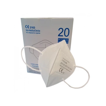 Pormaszk FFP2 BTX LG-DFM-01szelep nélküli 5db/csomag