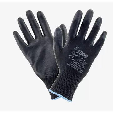 Munkavédelmi kesztyű Buck Fekete PU Mártott Pk-600-1008-1009