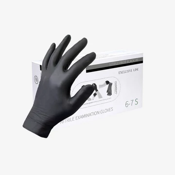 KESZTYŰ S 6-7 PROC NITRILE PF100 FEKETE 100/DOBOZ