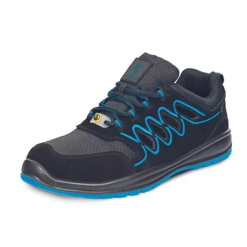 Munkavédelmi szandál 43 Raven Sporty S1P ESD SR royal kék