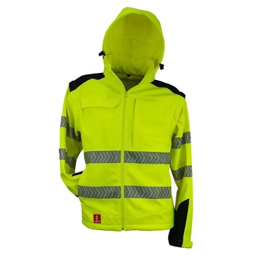 Kabát M Urgent 981 softshell jóláthatósági 2az1- ben sárga