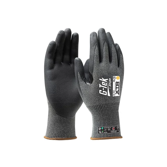 Munkavédelmi kesztyű 8 Gtek X-Treme 16-754T Kötött mártott