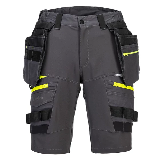 Munkavédelmi Rövidnadrág 42 Dx444 Szürke Portwest