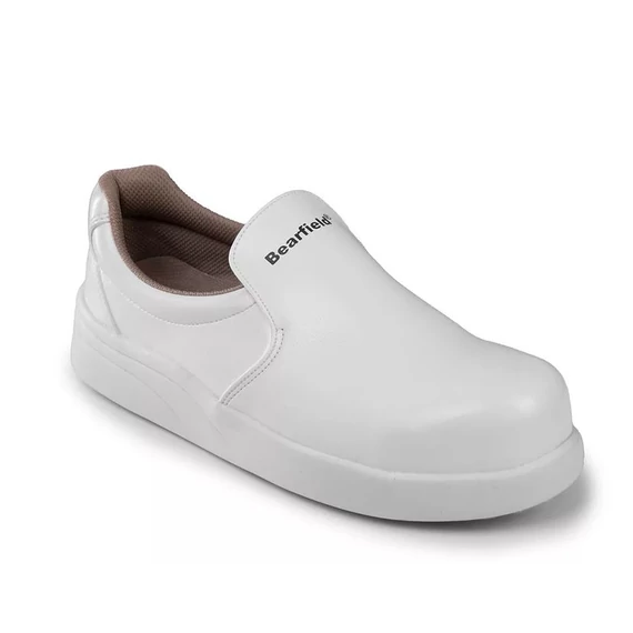 Munkavédelmi Cipő 36 Bearfield Pure S2 bebújós fehér
