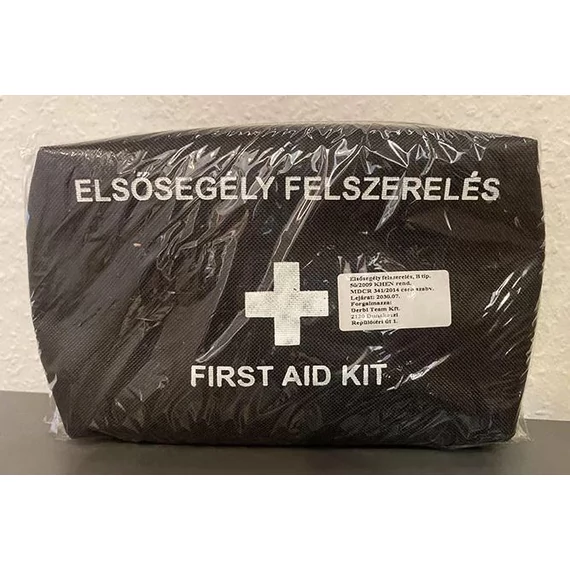 Mentőláda Elsősegély-felsz. B kategóriás Személygépkocsi 