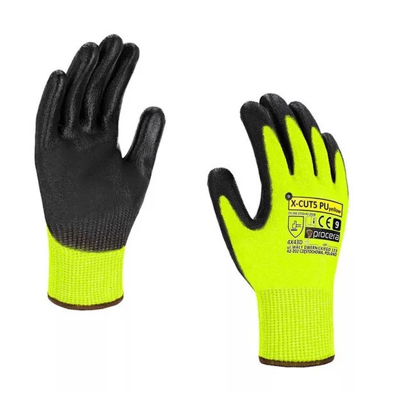 Munkavédelmi kesztyű 9 Procera X-Cut 5 vágásbiztos