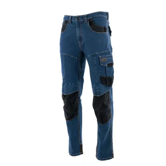 Munkavédelmi deréknadrág 50 Sara Western Rodeo Jeans farmer 