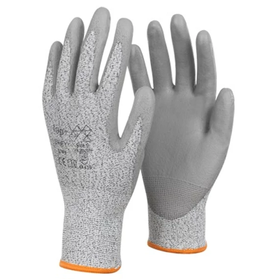 KESZTYŰ 9 GREY PU MÁRTOTT KEVERTSZÁLLAS VÁGÁSBIZTOS TOP