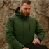 Kép 2/2 - Kabát M Sara Comfort Winter Hosszú softshell oliva-fekete