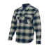 Kép 1/2 - Flaneling  L Sara Western Rancher  navy kék - szürke kockás 