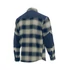 Kép 2/2 - Flaneling  L Sara Western Rancher  navy kék - szürke kockás 