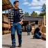Kép 3/3 - Munkavédelmi deréknadrág 50 Sara Western Rodeo Jeans farmer 