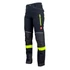 Kép 1/2 - Munkavédelmi Deréknadrág 48 Urgent 719 softshell fekete-neon