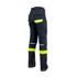 Kép 2/2 - Munkavédelmi Deréknadrág 48 Urgent 719 softshell fekete-neon