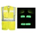 Kép 2/3 - Jól Láthatósági Mellény 2XL Glowtex G476 vezetői sárga