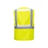 Kép 3/3 - Jól Láthatósági Mellény 2XL Glowtex G476 vezetői sárga