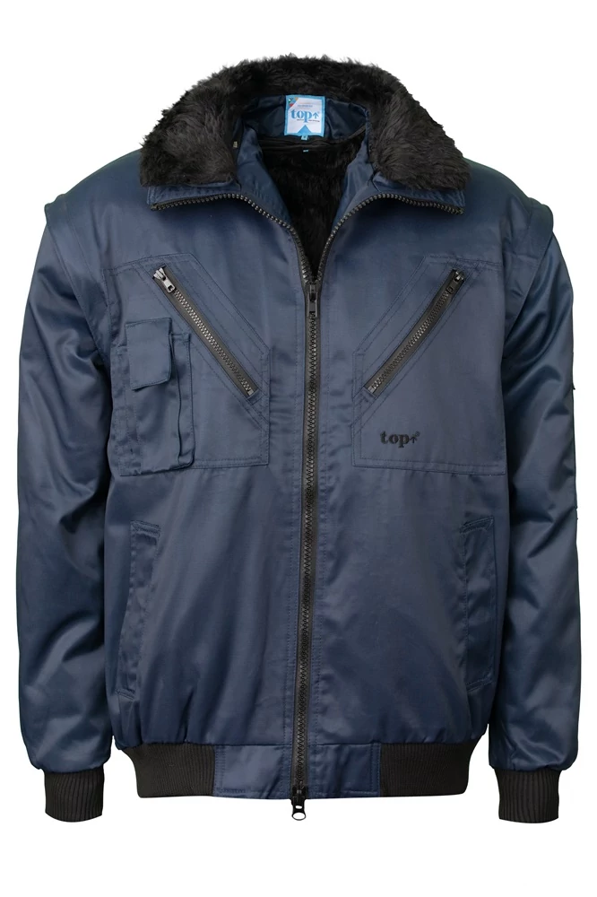 Kabát S Pilóta Falcon Navy Kék 4 In 1